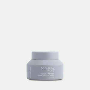 Detox + Renew Charcoal Clay Mask | Botanika Life