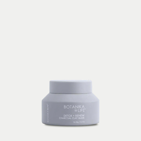 Detox + Renew Charcoal Clay Mask | Botanika Life