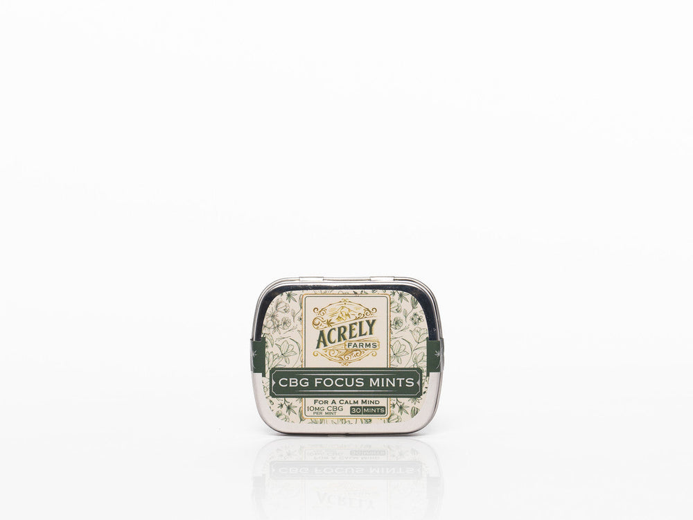 CBD Focus Mints | Acrely Farms