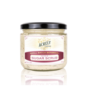 Renew CBD Sugar Scrub | Acrely Farms