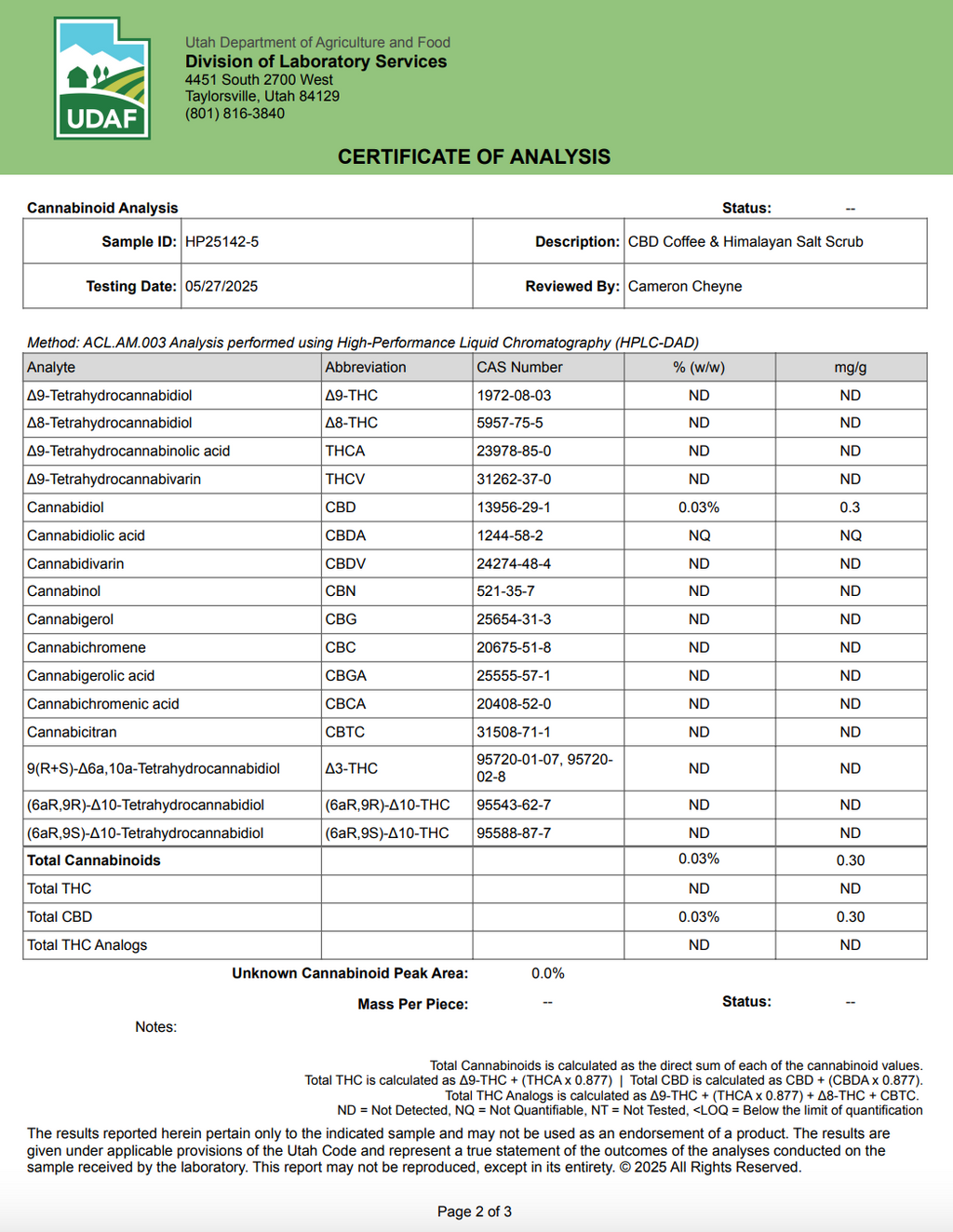 CBD Coffee Scrub | Cause + Medic